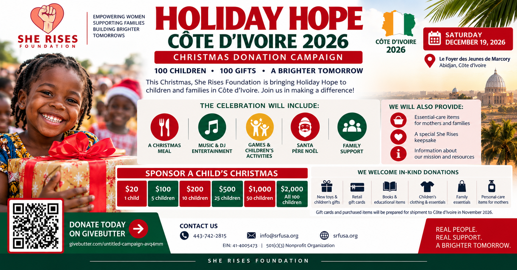 Christmas in Ivory Coast Campaign