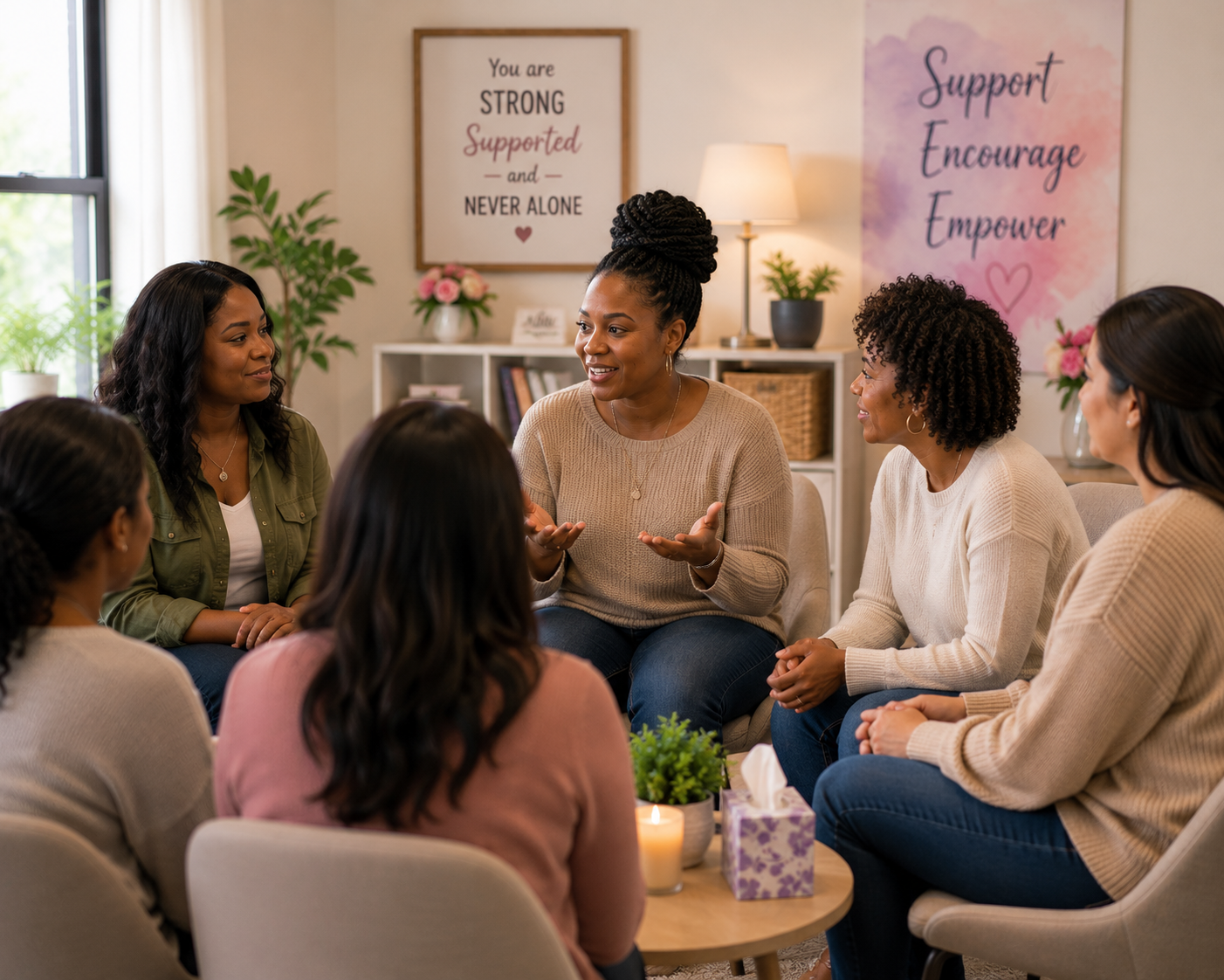 Support Groups - She Rises Circles